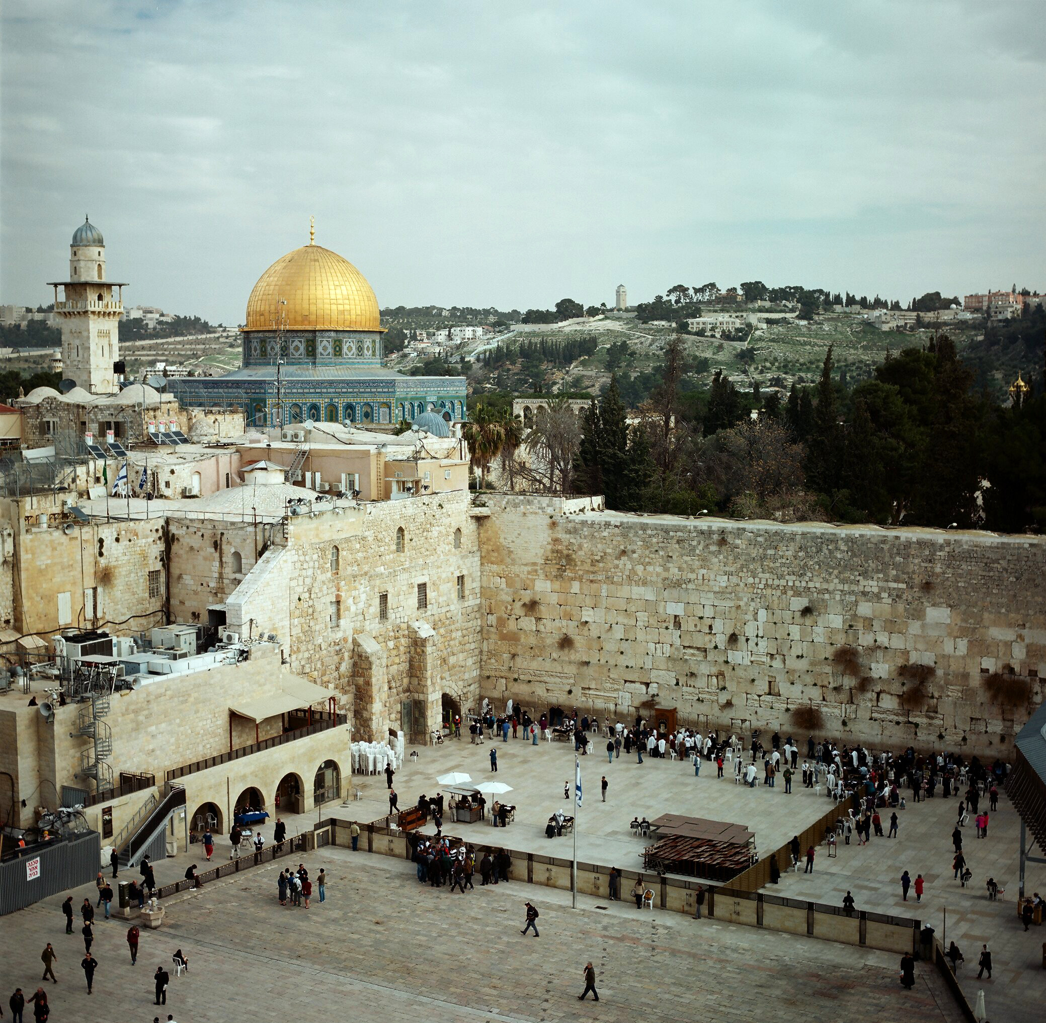Western Wall plaza and Temple Mount, Jerusalem, Israel.